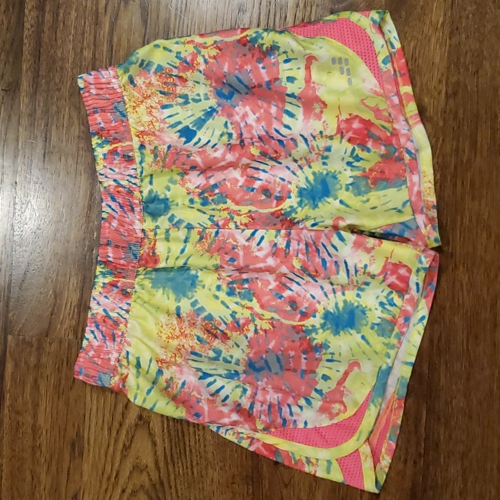 Girls BCG neon active pull on shorts size L(12/14)